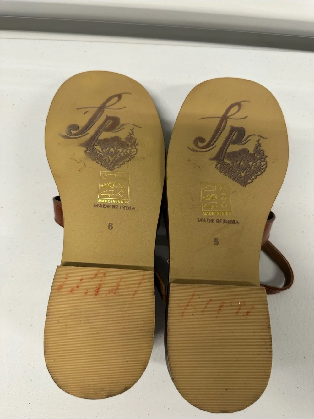 Free People Fisherman Sandals in Cognac
